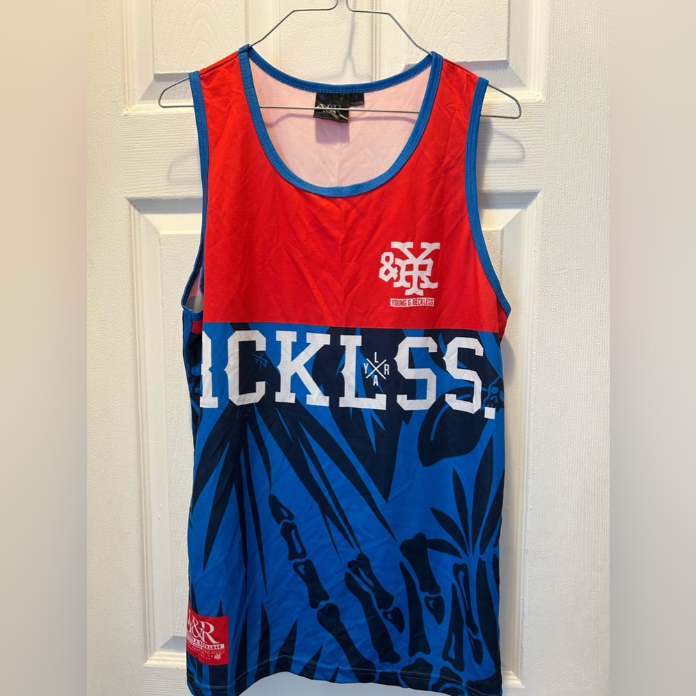 Young & Reckless tank top small